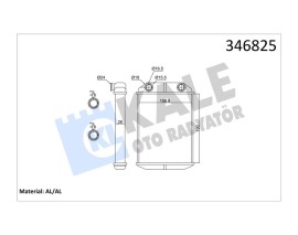 KALORİFER RADYATÖRÜ DACIA DOKKER 12 LODGY 12 1.2 TCE 1.3 TCE 1.5dCi 1.6