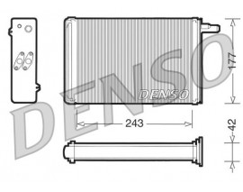 KALORİFER RADYATÖRÜ FIAT DUCATO 1.8 82-88 2.0 86-90 1.9TD 89-90