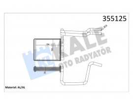 KALORIFER RADYATORU FOCUS III 11 18 TOURNEO CONNECT 1.5-1.6 TDCİ 14