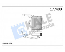 KALORİFER RADYATÖRÜ FOCUS-TOURNEO CONNECT 1.6 16V-1.8 16V-1.8 TDI 207x196x27 2 SIRA ALB