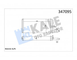 KALORİFER RADYATÖRÜ IVECO DAILY TD 89-96
