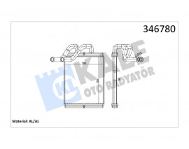 KALORİFER RADYATÖRÜ KIA SORENTO 2.4L G4CS G4JS benzinli 02- 2.5L CRDI D4CB 140hp 03- - ALEMİNYU M