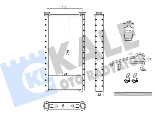 KALORIFER RADYATORU LAND ROVER DISCOVERY L462 RANGE ROVER L405 L494