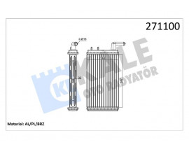 KALORİFER RADYATÖRÜ M131 1600 247x144x32 0181831AB