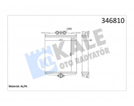 KALORIFER RADYATORU MERCEDES S-CLASS W140 91 98 SASI NO: A133638