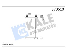 KALORIFER RADYATORU MERCEDES S-CLASS W221 05 13