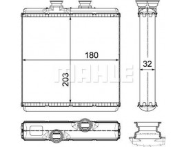 KALORIFER RADYATORU MERCEDES W204 W212 C218 R231 C190 R197
