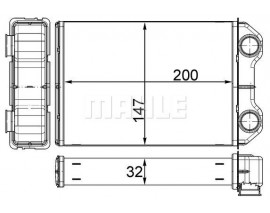KALORIFER RADYATORU MINI R50 R52 R53