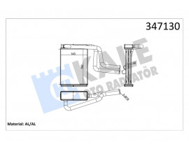 KALORİFER RADYATÖRÜ MONDEO I-II-III 93 01 195x148x42 BRAZİNG