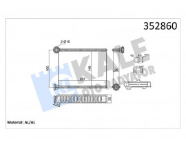 KALORİFER RADYATORU RENAULT MEGANE IV-KADJAR-TALISMAN