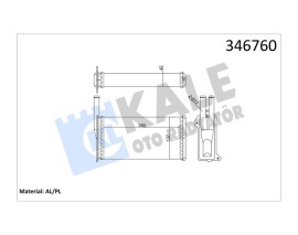 KALORİFER RADYATÖRÜ SIERRA AC KLİMASIZ 249x134x42