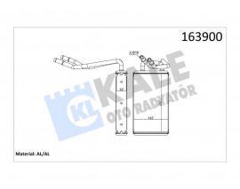 KALORIFER RADYATORU TRANSIT V347 06 KLIMALI