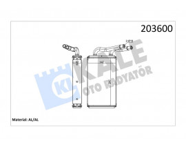 KALORIFER RADYATORU TRANSIT V347 2.2TDCI 2.4TDCI 3.2TDCI KLIMASIZ 06