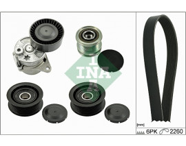 KANALLI KAYIS SETI 6PK2260. ALTERNATOR KASNAKLI. KUTUKLU MERCEDES W639 B906