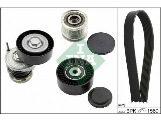 KANALLI V KAYIŞ KİTİ A4-A5-A6-Q5 2.0 TDI 2008-2016