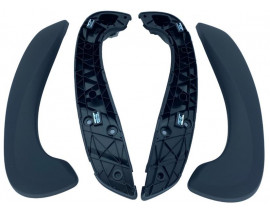 KAPI İÇ KOLÇAK KOMPLE TAKIM R-L SİYAH FLUENCE-MEGANE 3