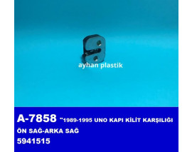 KAPI KİLİT KARŞILIĞI ÖN SAĞ-ARKA SAĞ UNO 1989-1995