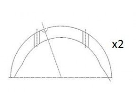 KENAR YATAK STD MERCEDES OM607 OM608 W176 W177 W246 W247 W415 C117 C118 X156 . RENAULT K9K 1.5 dCi MEGANE FLUENCE CLIO KANGOO CAPTUR CIFT