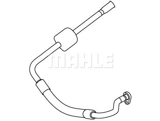 KLİMA BORUSU CITROEN C5 04 PEUGEOT 407 04