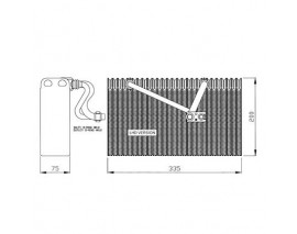 KLİMA EVAPORATÖR VECTRA B 1.6-1.8-2.0 95-03
