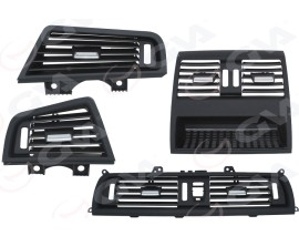 KLIMA KALORIFER IZGARASI 4 LÜ SET SIYAH BMW F10 LCI