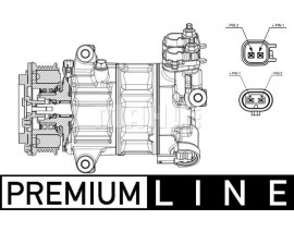 KLIMA KOMPRESORU FOCUS IV 17 KUGA III 19 PUMA 19 1.5 ECOBLUE