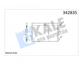KLİMA KONDENSERİ CLIO II-BOX AL-AL