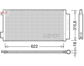 KLİMA KONDENSERİ FIAT EGEA-500L 12 1.3-1.6 MULTİJET-1.4 BENZINLI AL-PL-BRZ