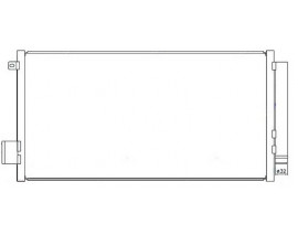 KLİMA KONDENSERİ FIAT EGEA-500L 12 1.3-1.6 MULTİJET-1.4 BENZINLI AL-PL-BRZ 645x323x16