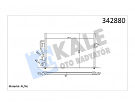 KLİMA KONDENSERİ FORD COUGAR-MONDEO II- AL-AL