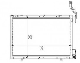 KLİMA KONDENSERİ FORD FİESTA VI 1.6TDCİ 08 OTO.-MEK.