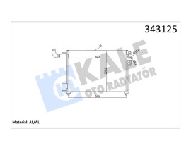 KLİMA KONDENSERİ KIA RIO II AL-AL