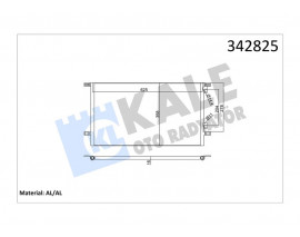 KLİMA KONDENSERİ LAGUNA I-GRANDTOUR AL-AL