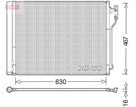 KLIMA RADYATORU BMW F07 F10 F11 F18 N20