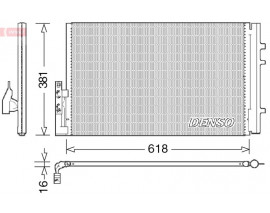 KLIMA RADYATORU BMW F25 F26