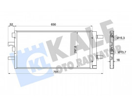KLIMA RADYATORU BMW F40 F44 F45 F46 F48 F39 MINI COUNTRYMAN F60