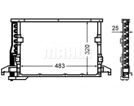 KLIMA RADYATORU BMW M3 E36