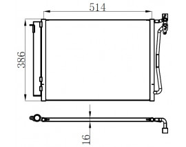 KLIMA RADYATORU BMW M54 M57 N X5 E53