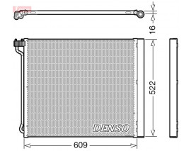 KLIMA RADYATORU BMW S63 N63 E70 E71 F15 F16 G05 G06