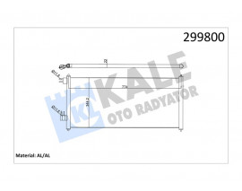 KLIMA RADYATÖRÜ CONNECT 02 14 1.8 TDCI 75-90-110PS