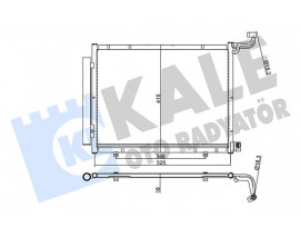 KLIMA RADYATORU FIESTA 17 COURIER 17 ECOSPORT 17 1.5 ECOBLUE 1.1 CVT -1.5 TDCI