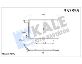KLIMA RADYATORU FORD ECOSPORT 1.5 TDCI 15