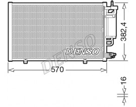 KLIMA RADYATORU KONDANSER FIESTA VI EURO 5 1.4TDCI 08 14