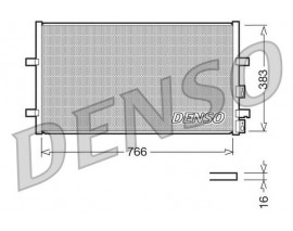 KLİMA RADYATORU KONDENSERİ FORD TRANSİT V348 2.2TDCI-2.3İ-2.4 TDCI-3.2TDCI V347 06 14 725X389X16