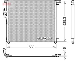 KLIMA RADYATORU KONDENSERİ RANGER 2.2 TDCI 11 MAZDA B2500 2.2 - 2.5 TDCI 1 MAZDA B2500 2.2 - 2.5 TDCI 11