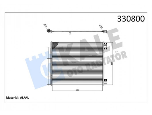 KLİMA RADYATÖRÜ KONDENSERİ RENAULT MEGANE IV 15 TALISMAN 15 GRAND SC NIC IV 16 1.2TCe 1.3 TCe 1.5dCi 1.6Sce 1.6dCi AC MEK. ATOM. AL BRZ