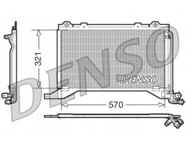 KLIMA RADYATORU MERCEDES E-CLASS W210 97 02