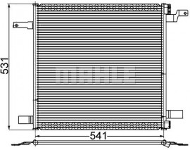 KLIMA RADYATORU MERCEDES ML-CLASS W163 98 05