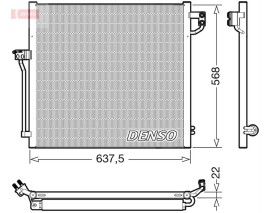 KLIMA RADYATORU MERCEDES W166 X166 C292