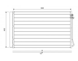 KLIMA RADYATORU MERCEDES W447 B907 B910